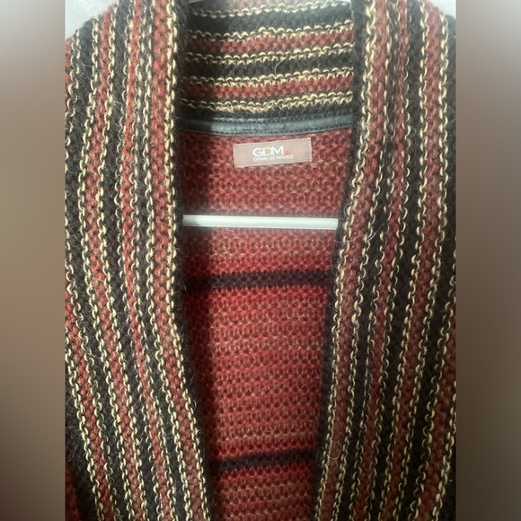 GDM Mohair blend cardigan vest - Picture 3 of 6